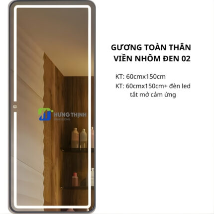 GƯƠNG TOÀN THÂN ĐÈN LED 02